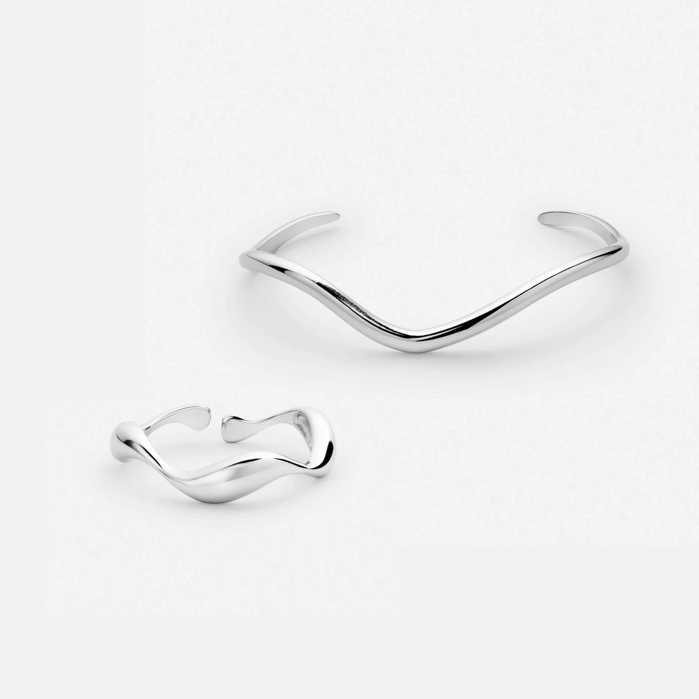 Oceane Ring & Oceane Bangle Bracelet