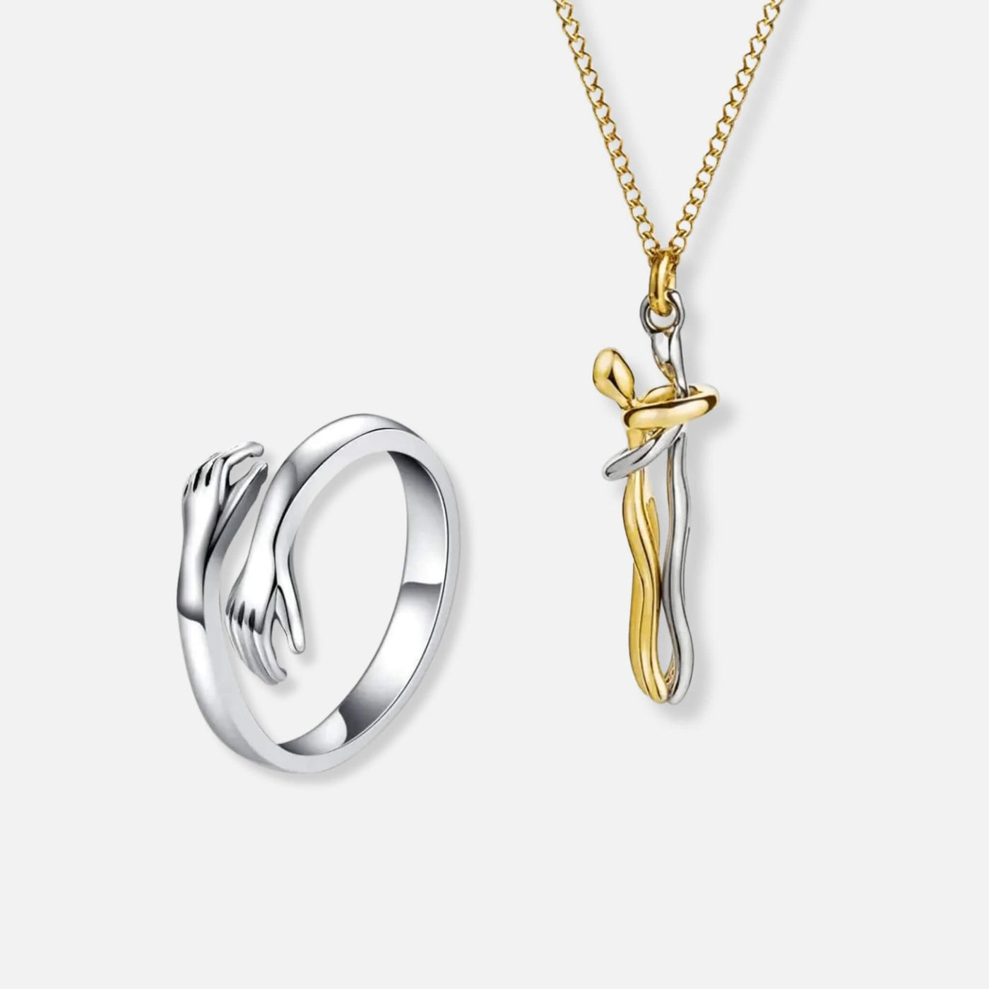 Anello Abbraccio & Collana Abbraccio