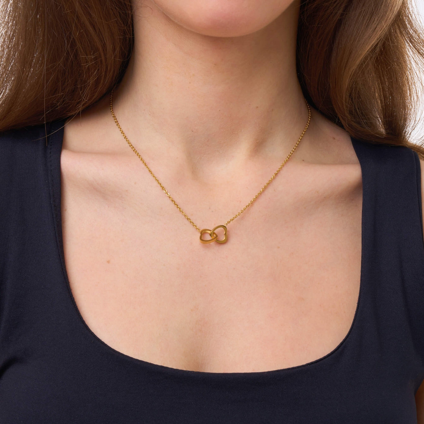 Colier Două Inimi Personalizat