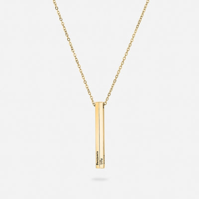 Colar Vertical Personalizado com Nome