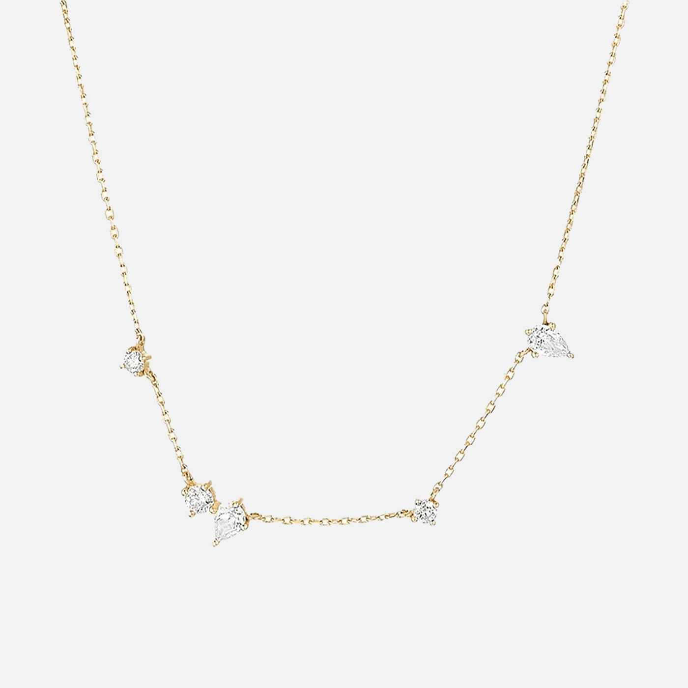 <tc>Sharp Crystal Necklace</tc>