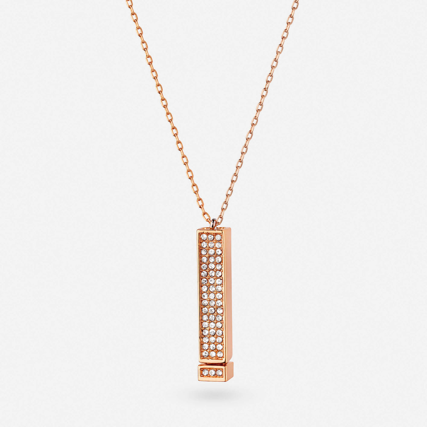 Gepersonaliseerde Boodschappenketting Roségoud